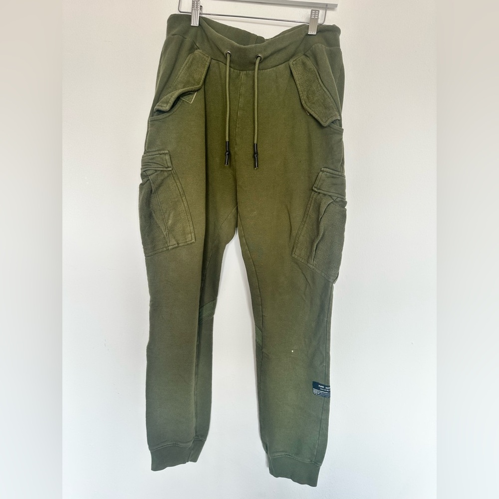 Punk Royal Olive Cargo Pants Joggers